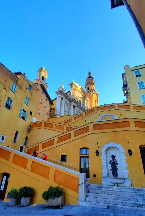 Menton, Centre Historique, Vue Mer Exterior foto